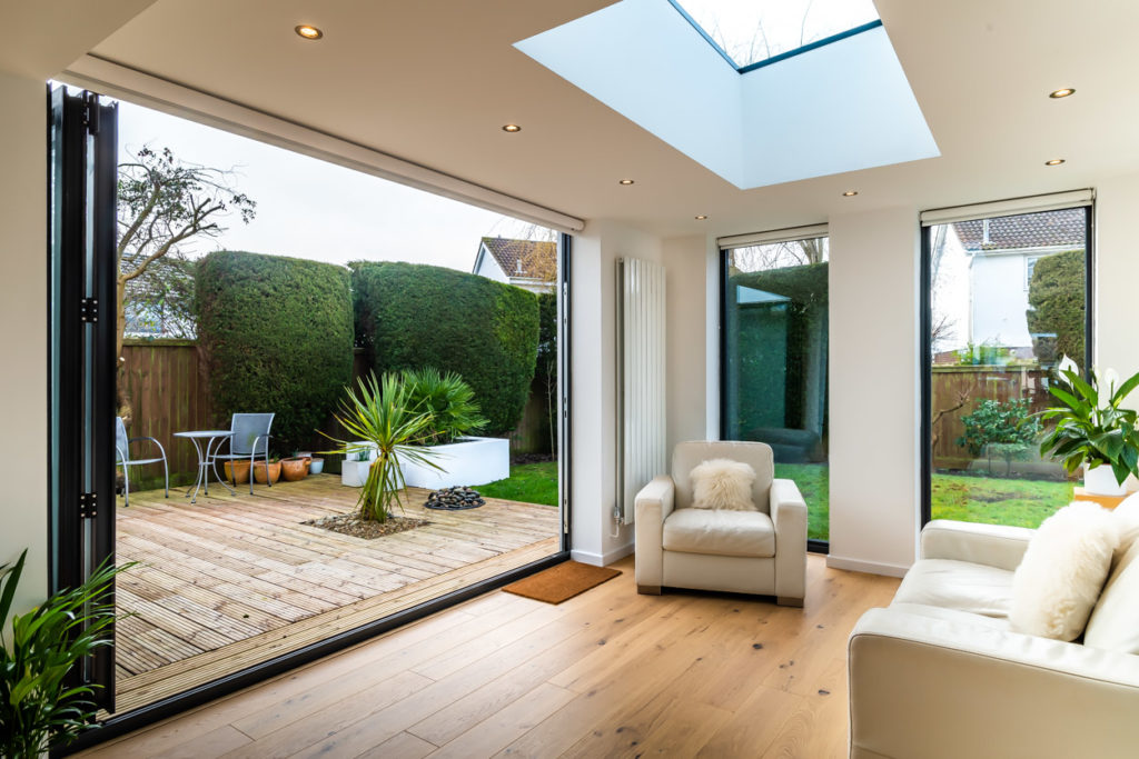 Ultra-modern garden room - Atlas Roofing